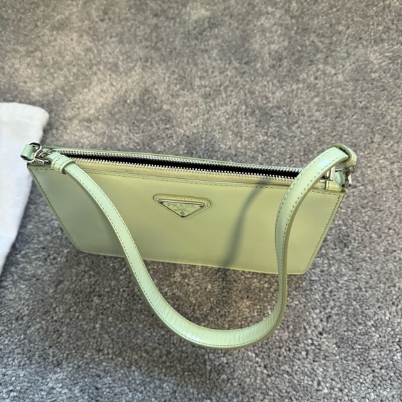 Prada mini brushed-leather shoulder bag - Picture 4 of 11